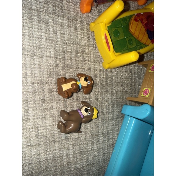 Dora the Explorer Talking House Mattel Viacom C9617 2003 Furniture & Perrito - Picture 2 of 12